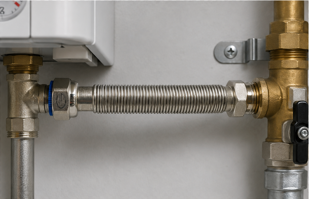 Flessibile inox per acqua MF - immagine 2