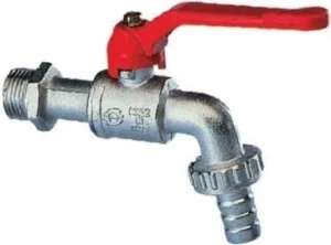 RUBINETTO A SFERA CON PORTAGOMMA 1/2'' DN 10 PN 16