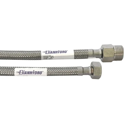 Flessibile INOX Modello Prolungato CM. 30 MF 1/2 X 1/2