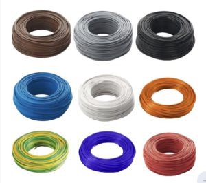 Cavo elettrico unipolare cordina varie sezioni bobina da MT 100